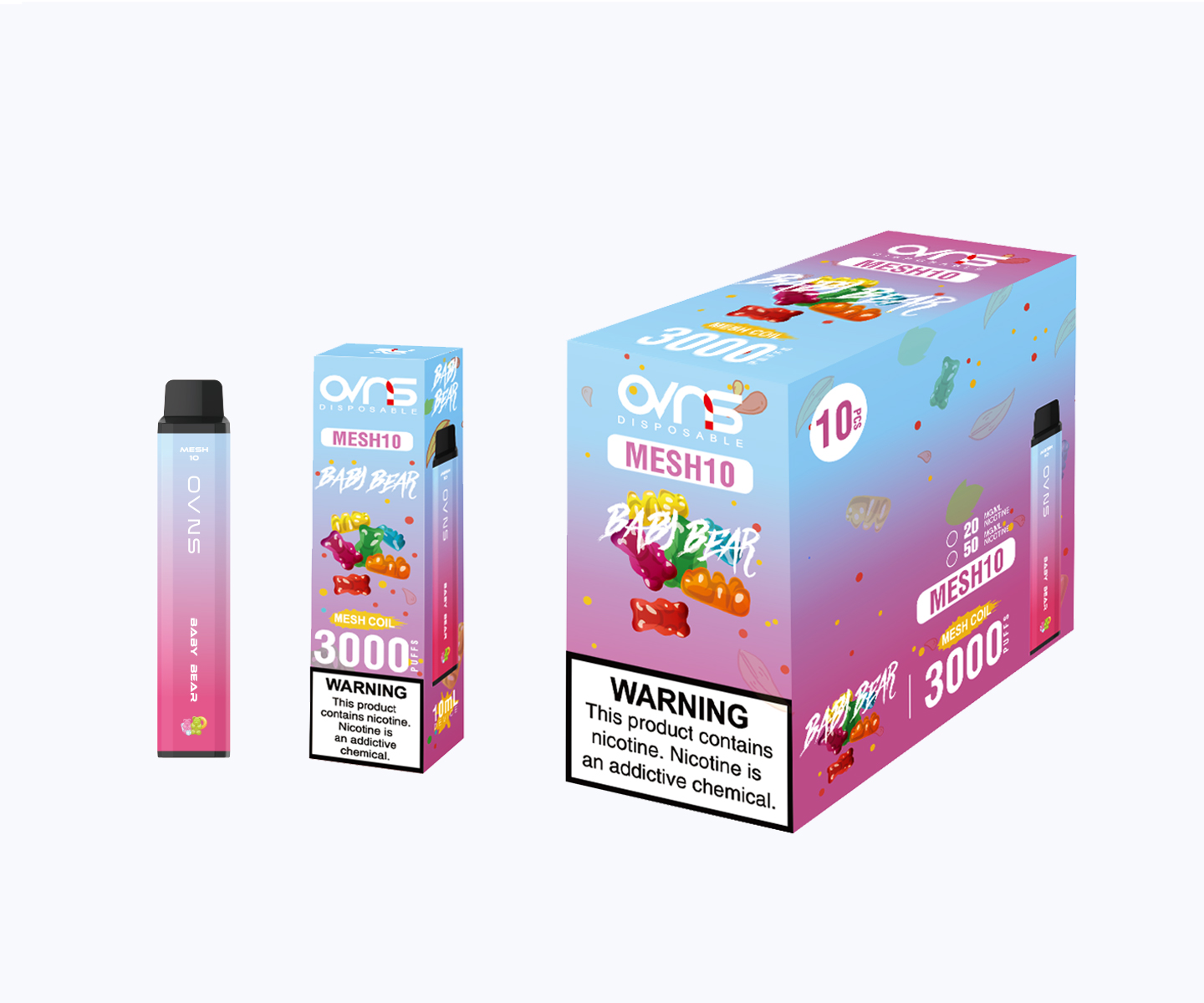 Canada Hot Seller Ovns Mesh10 Disposable Vape - China Vape, E