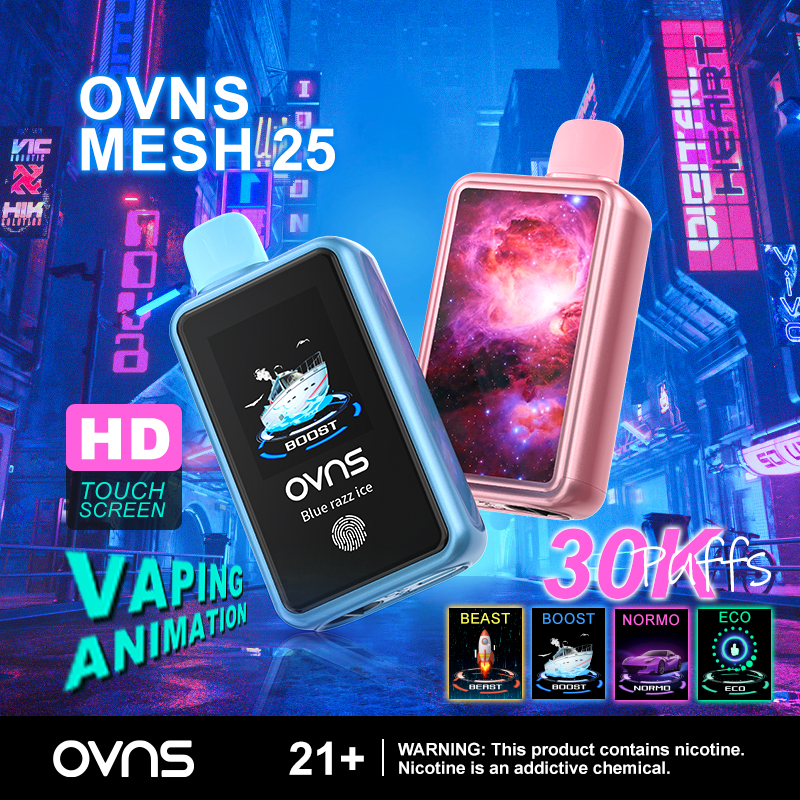 ovns mesh 25 disposable vape